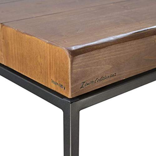 Tavolo consolle allungabile in legno massello di sheesham 2/6 persone, l  40/160 cm Stockholm