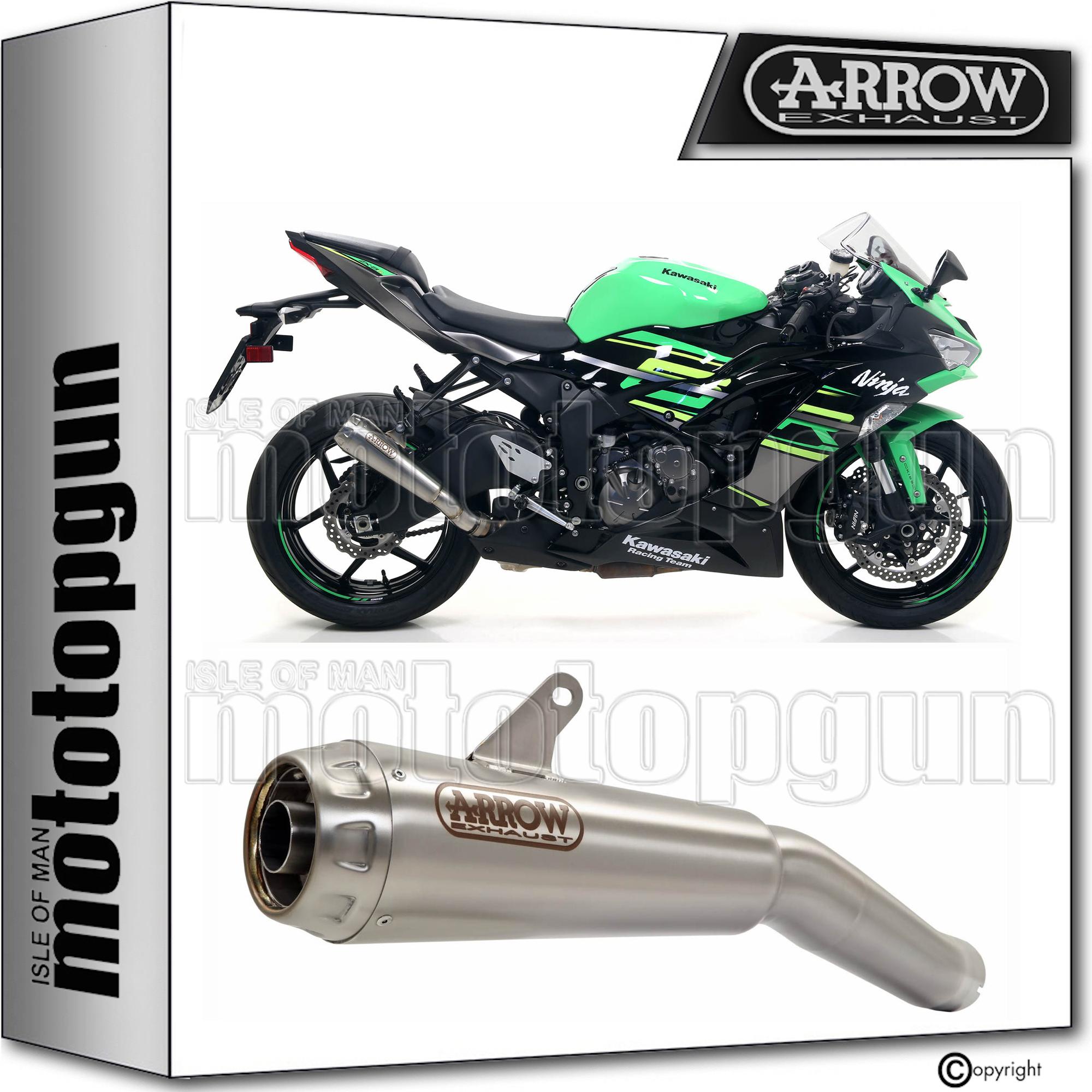 ARROW EXHAUST OK PRO-RACE TITANIUM KAWASAKI NINJA ZX-6R 636 2019 