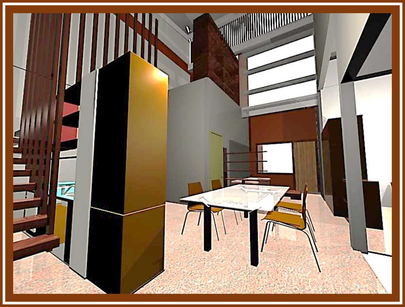 Archimedes Design & Build Renovasi Rumah Mezzanine Kec. Pondokgede, Kota Bks, Jawa Barat, Indonesia Kec. Pondokgede, Kota Bks, Jawa Barat, Indonesia Interior Area Tangga Mezzanine  114413