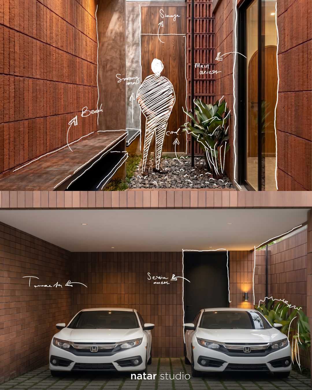 Natar Studio Ambu Bata Villa Lembang, Kec. Lembang, Kabupaten Bandung Barat, Jawa Barat, Indonesia Jakarta, Daerah Khusus Ibukota Jakarta, Indonesia Natar-Studio-Ambu-Bata  228815
