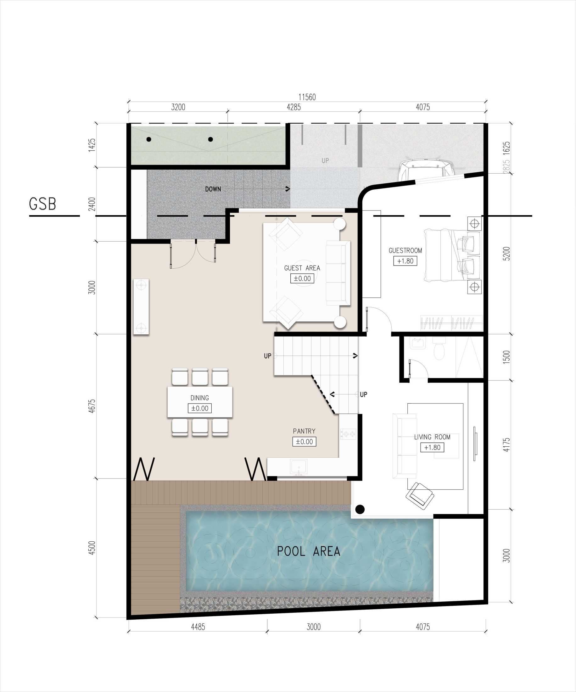 Zigzag Architecture Studio F House Cipinang, Pulo Gadung, Kota Jakarta Timur, Daerah Khusus Ibukota Jakarta, Indonesia Cipinang, Pulo Gadung, Kota Jakarta Timur, Daerah Khusus Ibukota Jakarta, Indonesia Zigzag-Architecture-Studio-F-House  56836
