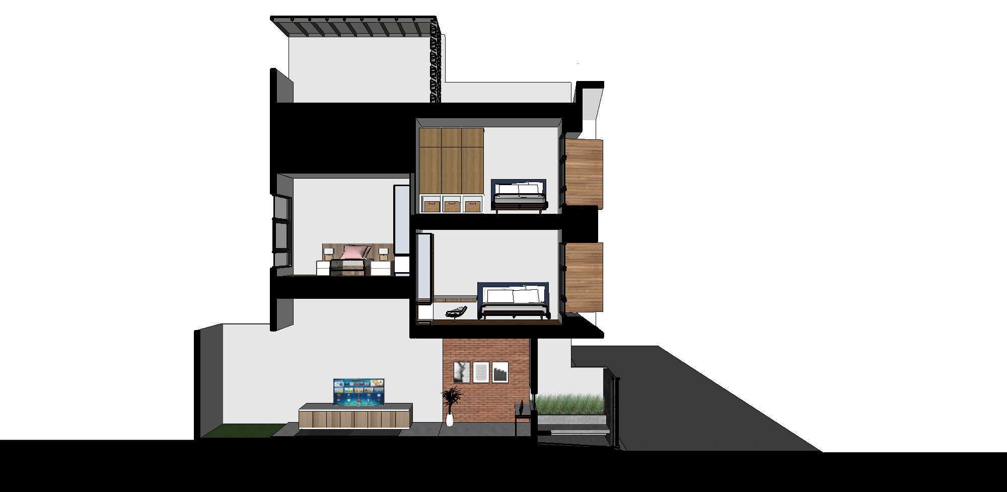 Zigzag Architecture Studio Hf House  Jl. Sumatera, Jombang, Ciputat, Kota Tangerang Selatan, Banten 15414, Indonesia Jl. Sumatera, Jombang, Ciputat, Kota Tangerang Selatan, Banten 15414, Indonesia Zigzag-Architecture-Studio-Hf-House-  59730