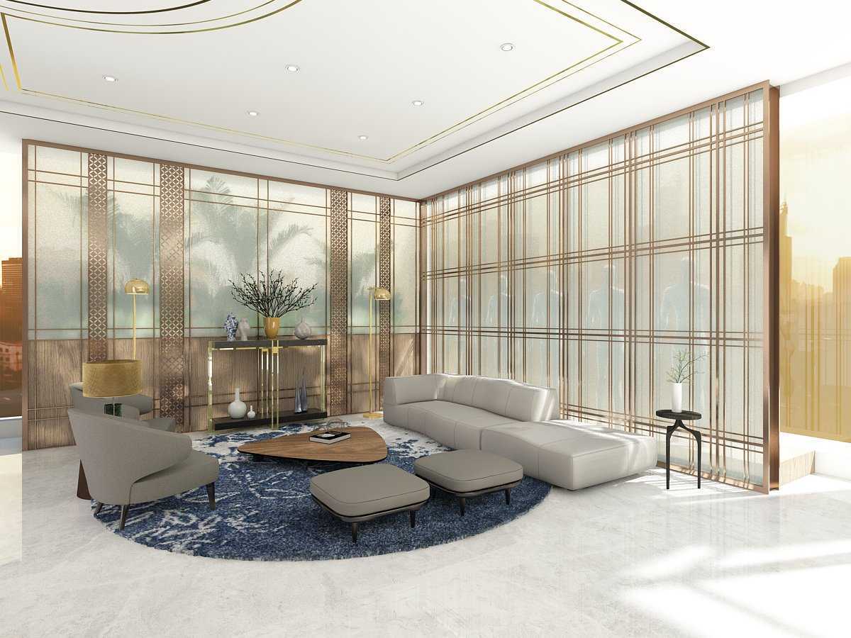 Foto inspirasi ide desain lobby craftsman Cynthia-in-multi-function-hall oleh Cynthia Sari di Arsitag