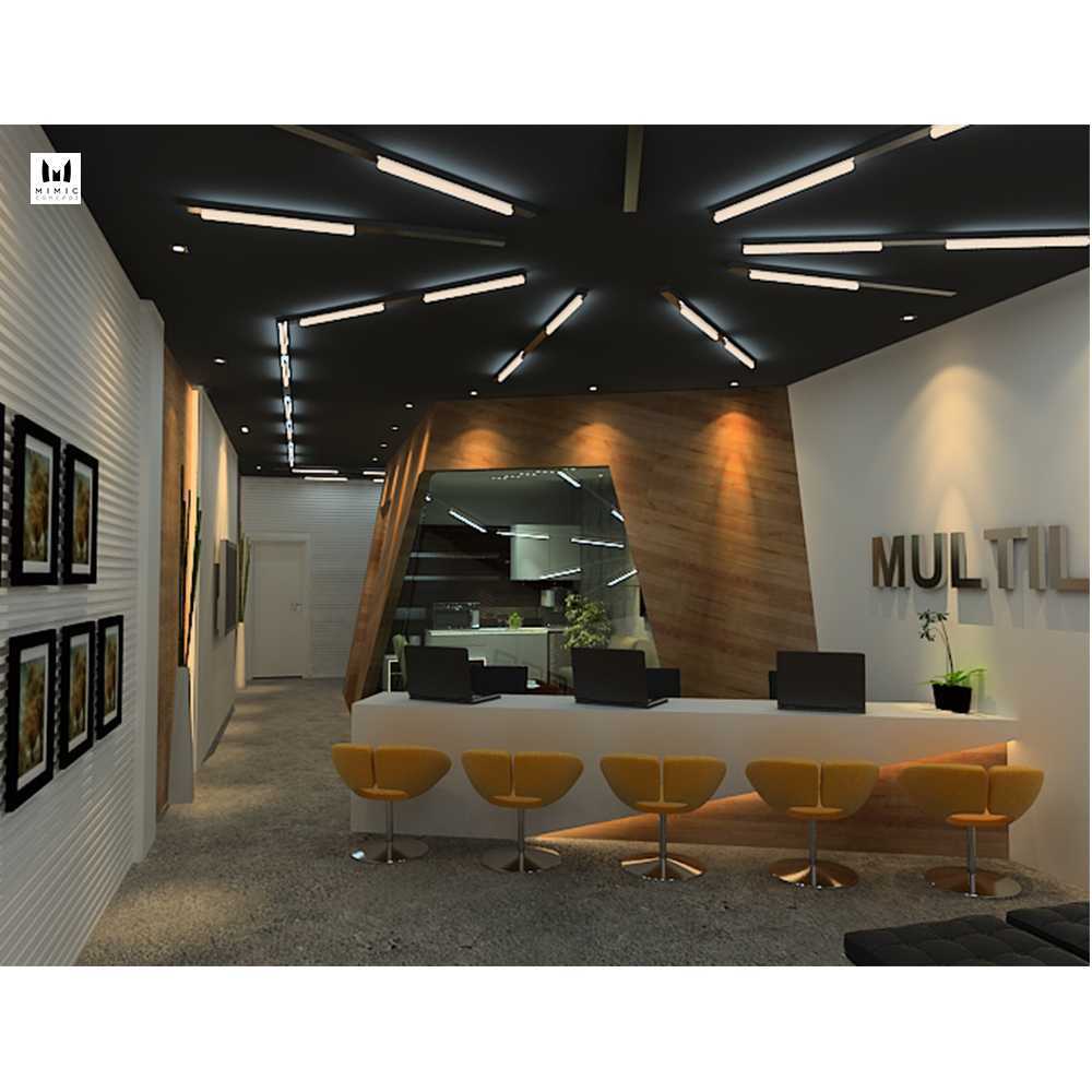 Foto inspirasi ide desain ruang kerja Mimic-concept-multiland-project oleh Mimic Concept di Arsitag