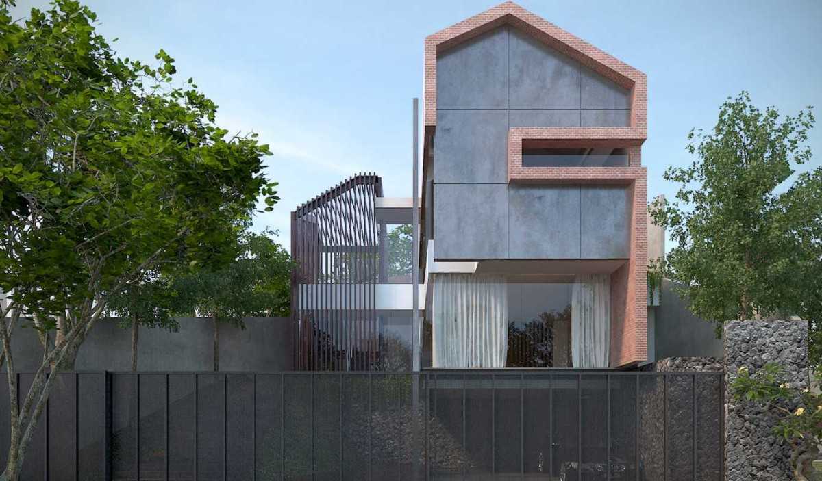 Foto inspirasi ide desain exterior kontemporer Facade view oleh Gets Architects di Arsitag