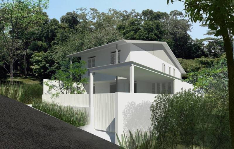 Ads Architect Cisitu House North Bandung, West Java, Indonesia North Bandung, West Java, Indonesia Front View Modern 4230