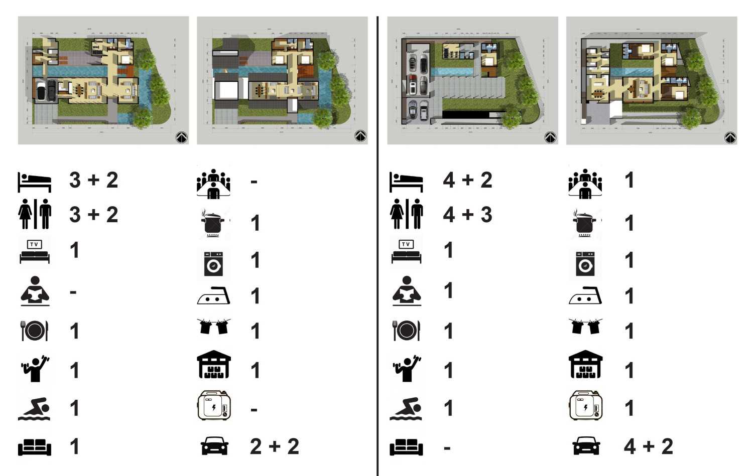 Monokroma Architect Puri Indah House Jakarta Jakarta 10-Function-Comparation  15136