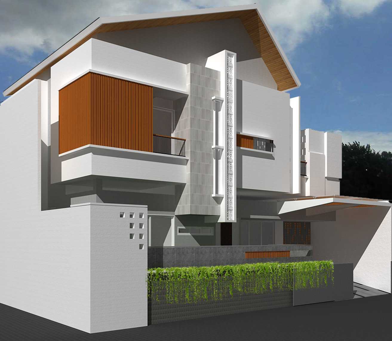 E'architect (Emil Yusman) Desain Interior Rumah Sunter Paradise Jl. Paradise 8, Sunter Agung, Tj. Priok, Kota Jkt Utara, Daerah Khusus Ibukota Jakarta 14350, Indonesia North Jakarta Side View  20195