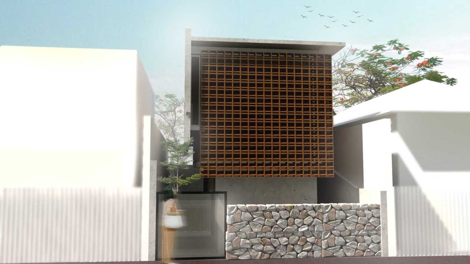 Nanda Rachmawan B House Jl. Belly, Cijantung, Ps. Rebo, Kota Jakarta Timur, Daerah Khusus Ibukota Jakarta, Indonesia Jl. Belly, Cijantung, Ps. Rebo, Kota Jakarta Timur, Daerah Khusus Ibukota Jakarta, Indonesia Front View Rendering Contemporary 39515