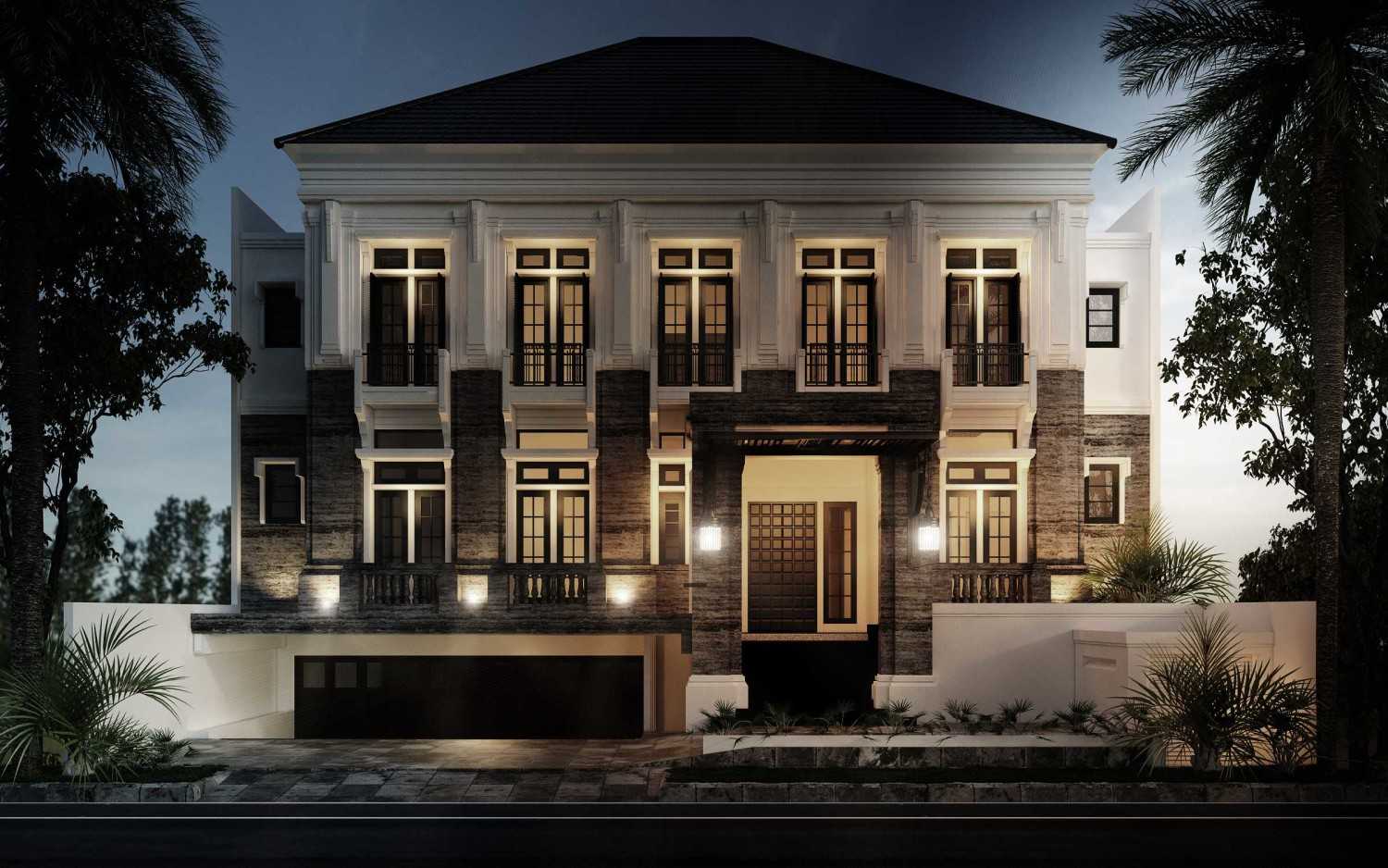 Mata Air Persada Jl. Tulung Agung, Menteng. Jakarta Pusat Menteng, Kota Jakarta Pusat, Daerah Khusus Ibukota Jakarta, Indonesia Menteng, Kota Jakarta Pusat, Daerah Khusus Ibukota Jakarta, Indonesia Front View Rendering  47578