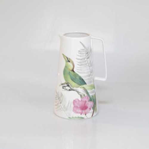 Foto produk Home Decorations Vase Pitcher Hummingbird White Pink di Arsitag