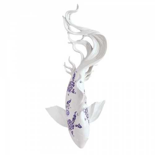 Foto produk  Object Deco Glory Koi White Blue di Arsitag