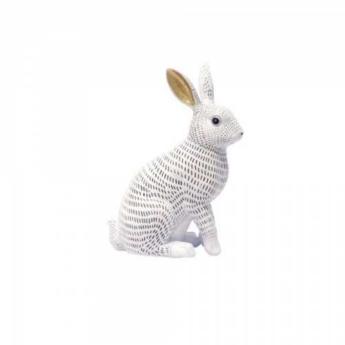 Foto produk  Object Deco Rabbit Standing White Black di Arsitag