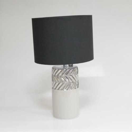 Foto produk Interior Lighting Table Lamp Chevron Gray Black di Arsitag