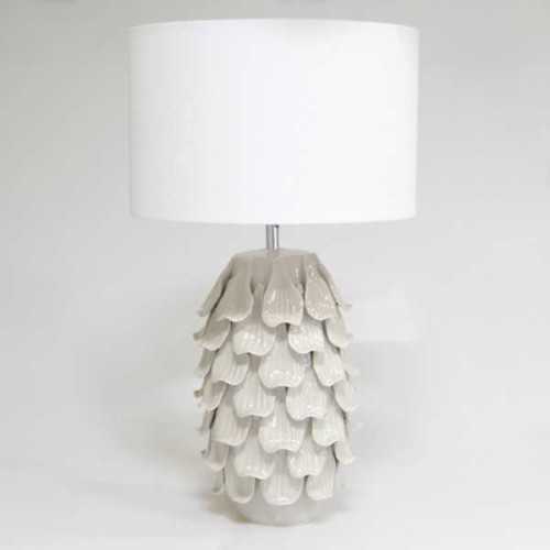 Foto produk Interior Lighting Table Lamp Leaf Small Gray White di Arsitag