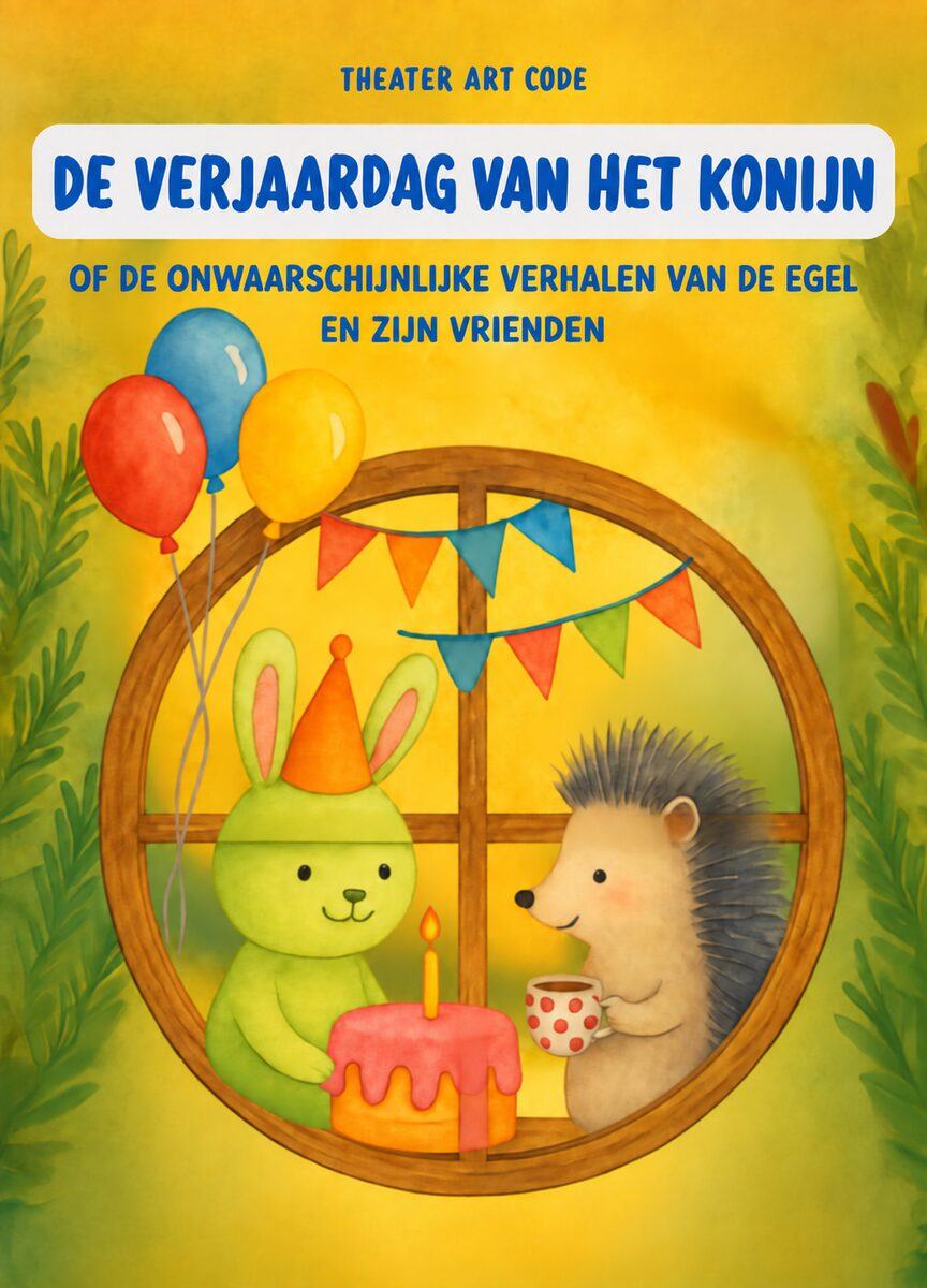 Het verjaardagsfeest van Haas, of het onwaarschijnlijke verhaal van Egel en zijn vrienden