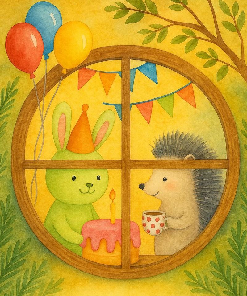 Rabbit’s Birthday, or the Improbable Story of the Hedgehog and His Friends