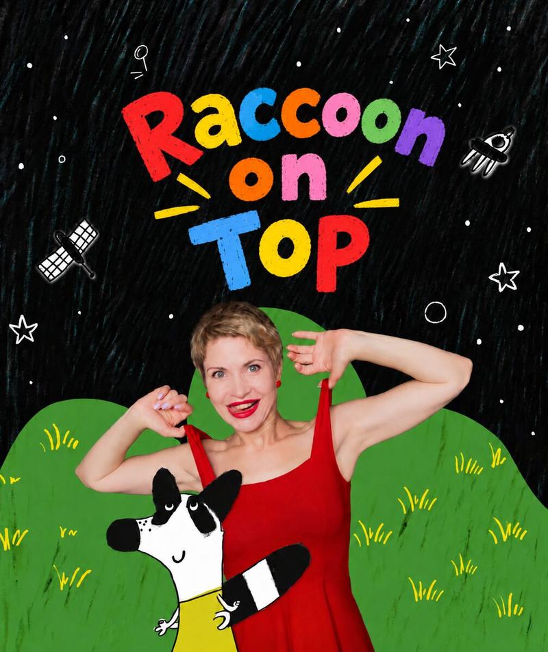 Raccoon Up High