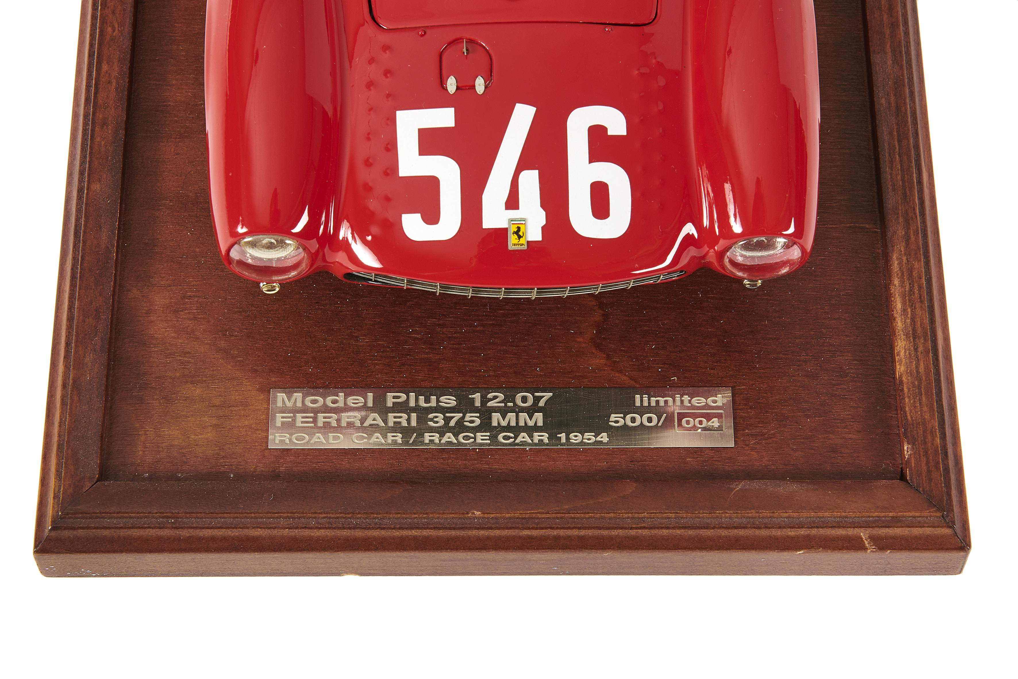 A fine 1:12 scale model 1954 Ferrari 375 Plus Spyder MM A fine 1:12 scale model 1954 Ferrari 375 Plus Spyder MM