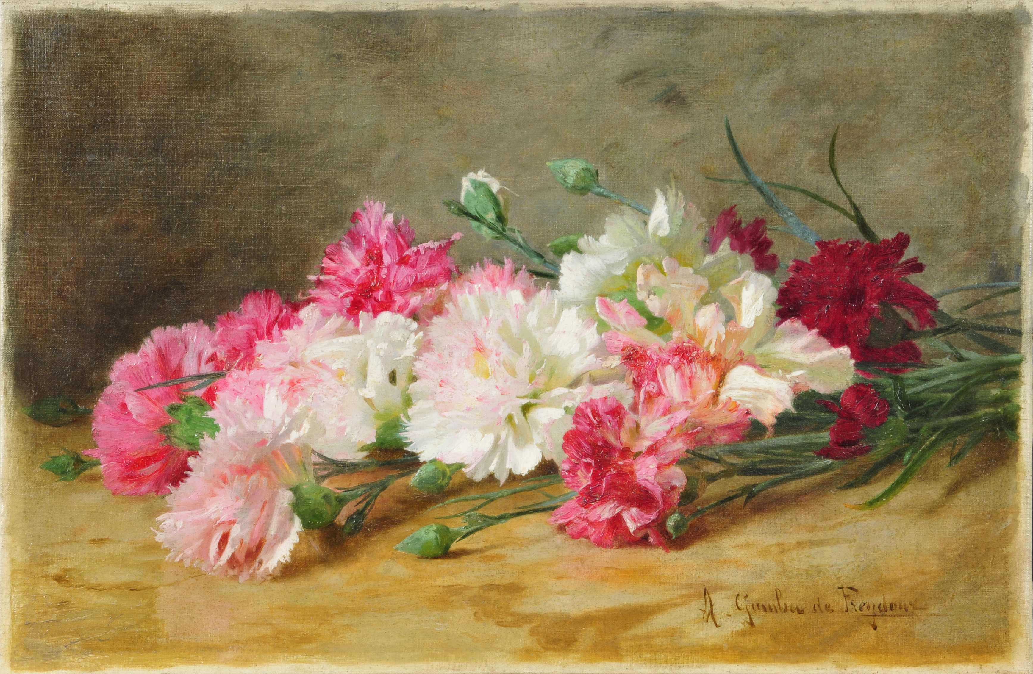 Jetée de fleurs
