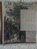 Calendrier 1889