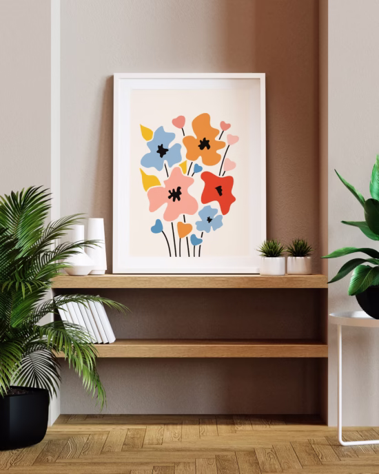 Blooming Abstract Harmony