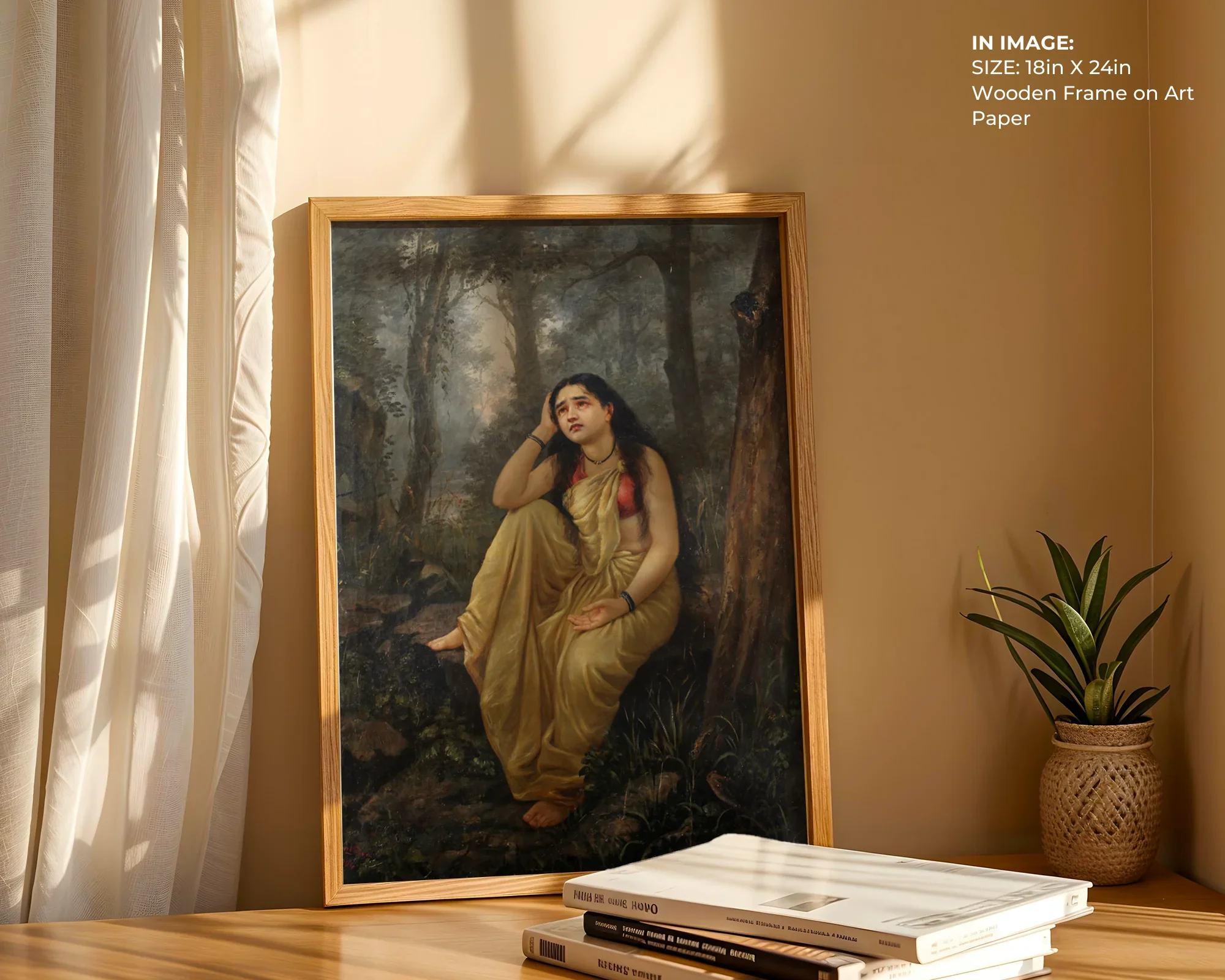 Damayanti in Forest Art - Gallery Image 4