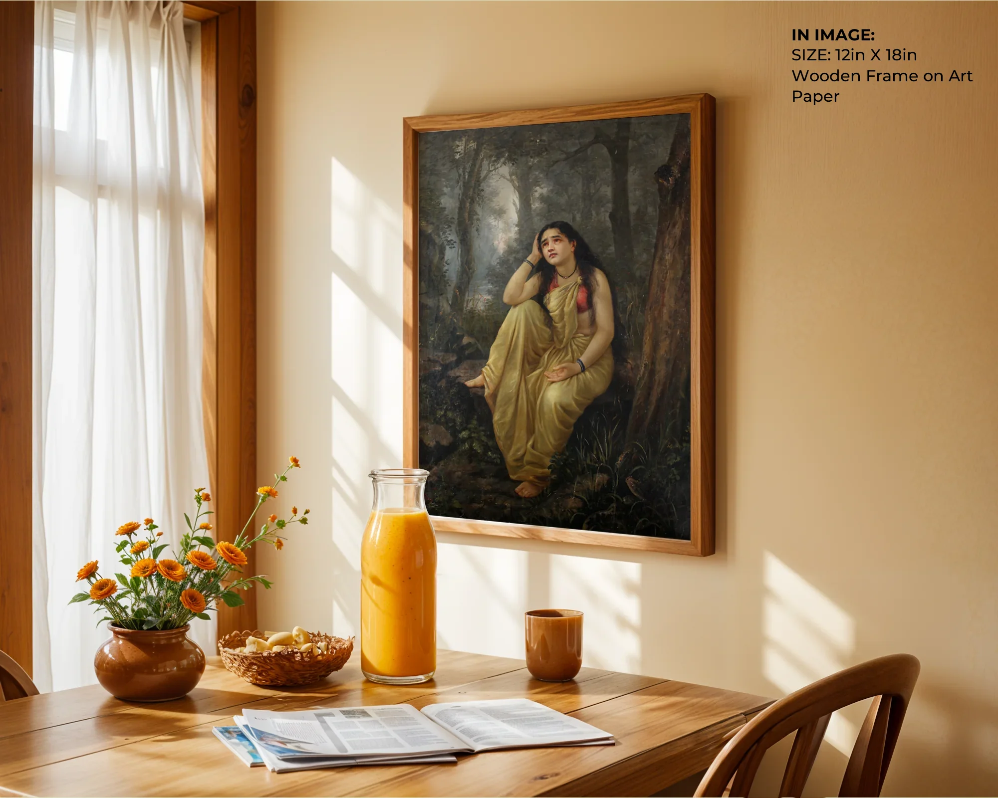 Damayanti in Forest Art - Gallery Image 5