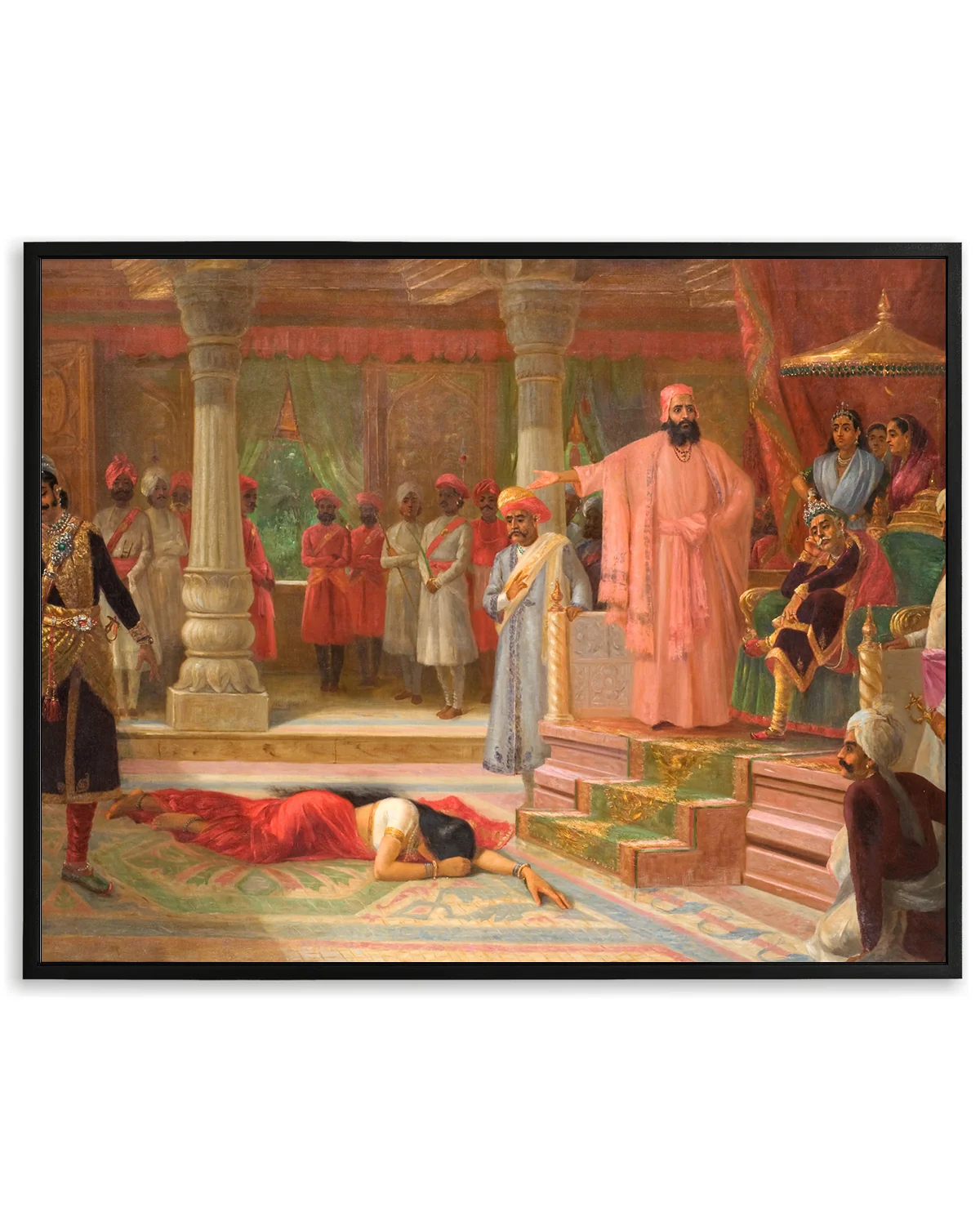 Draupadi Humiliated – Epic Mahabharata Scene