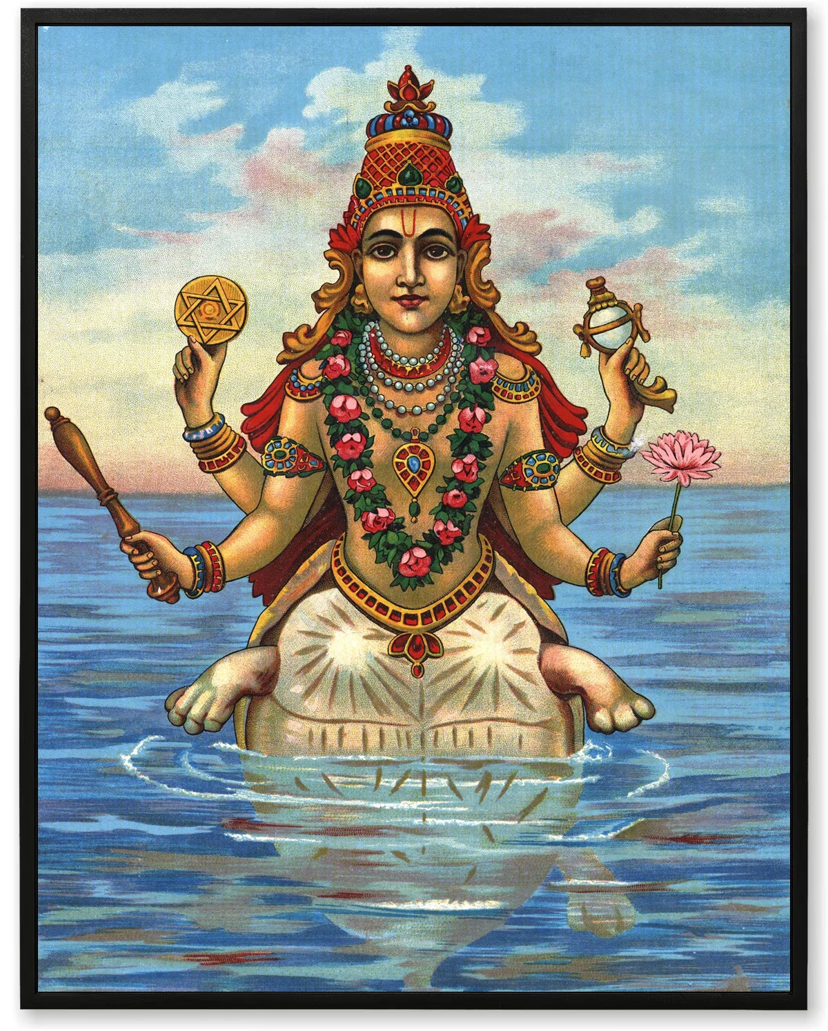 Kurma Avatar – Divine Turtle Wall Art