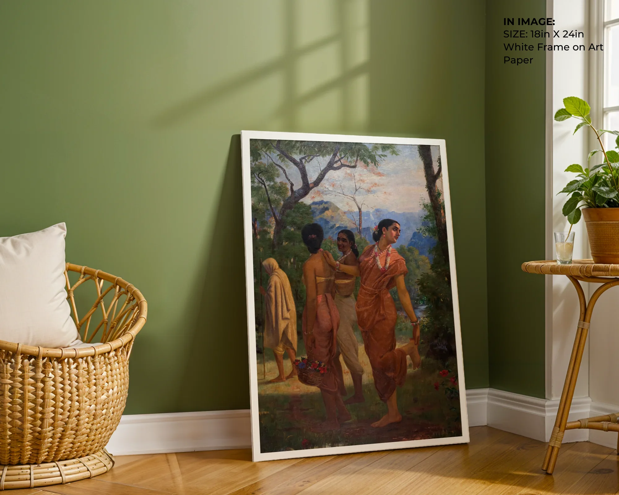 Shakuntala – Mahabharata Grace Art - Gallery Image 1