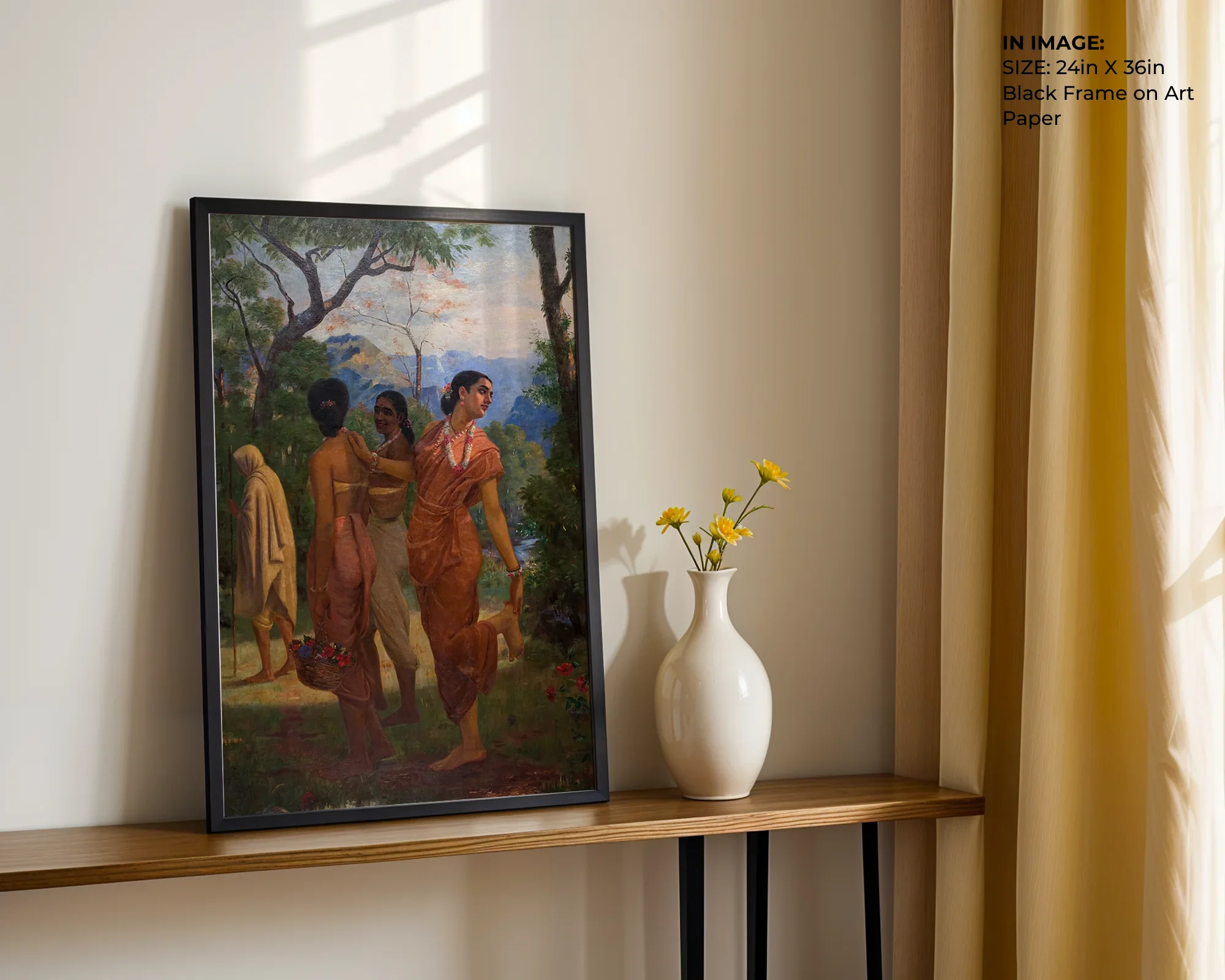 Shakuntala – Mahabharata Grace Art - Gallery Image 4