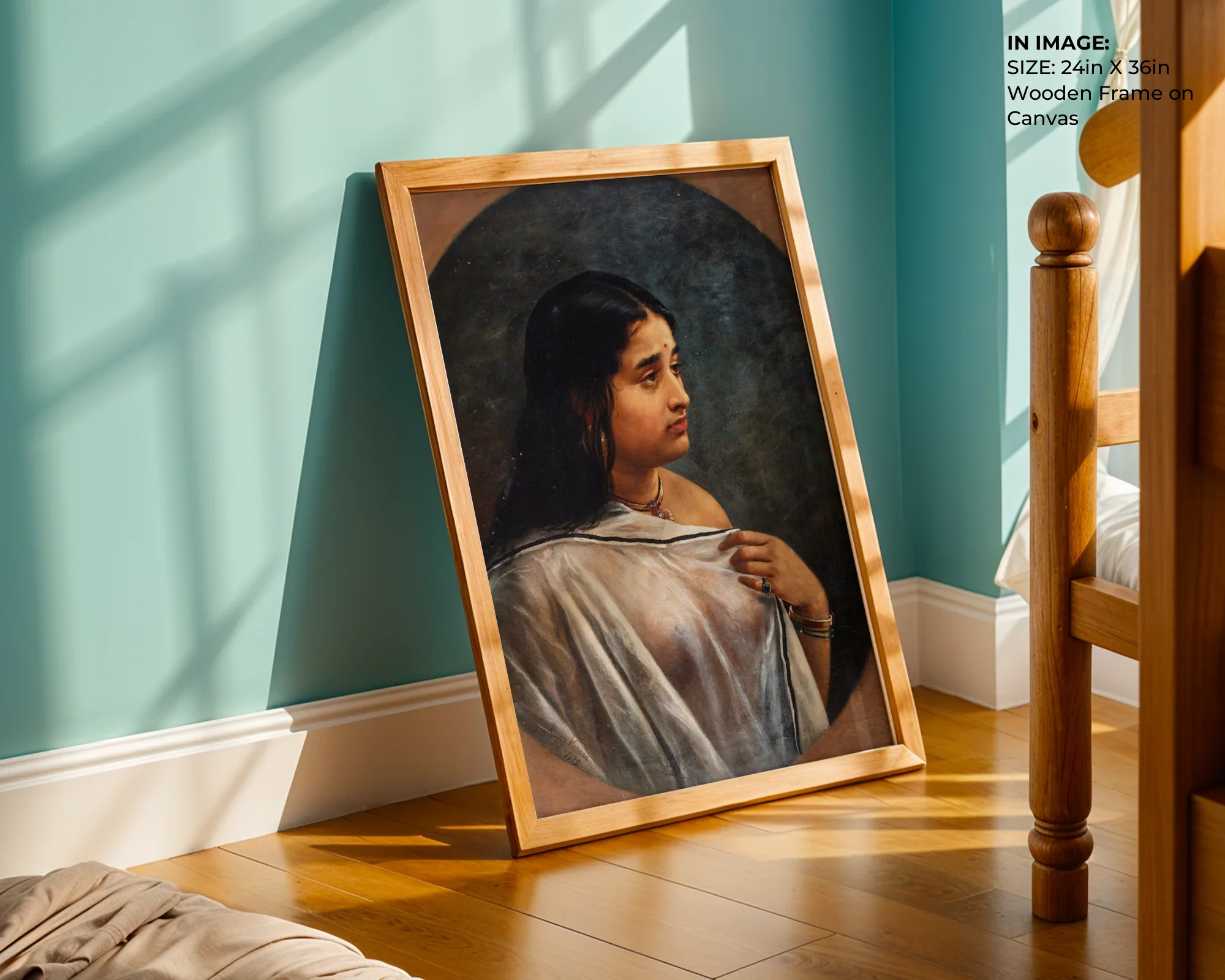 Malayali Lady – Traditional Portrait - Gallery Image 7