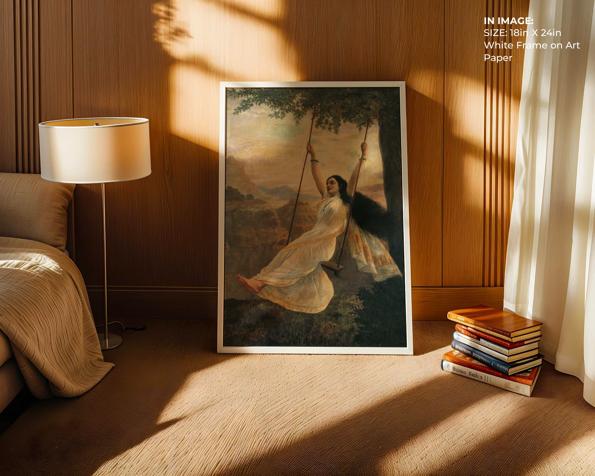 Mohini on a Swing – Divine Beauty Art - Gallery Image 7