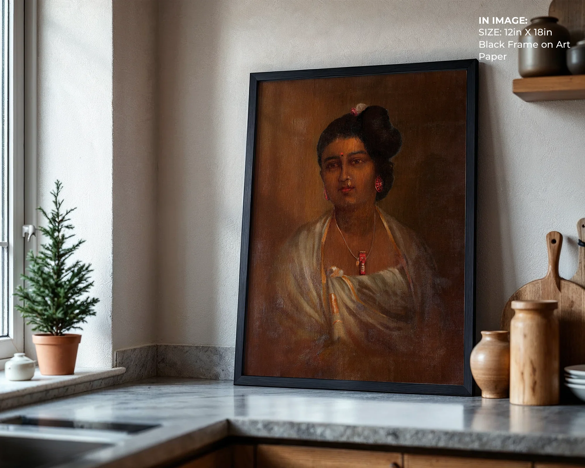 Mahaprabha Amma Thampuran – Royal Portrait - Gallery Image 6