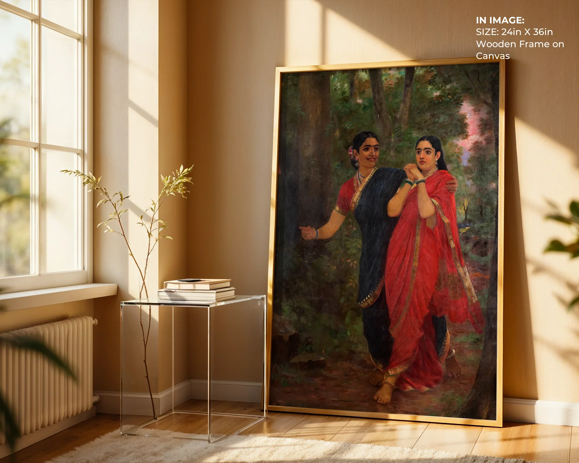 Draupadi & Simhika – Epic Encounter Art - Gallery Image 6