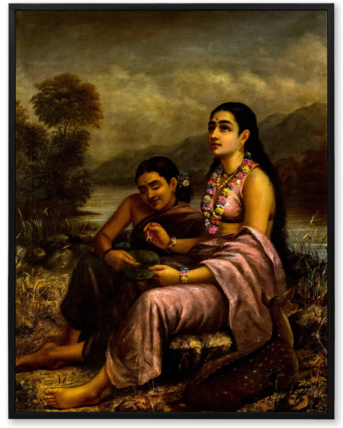 Sakuntala Letter Writing – Poetic Indian Art