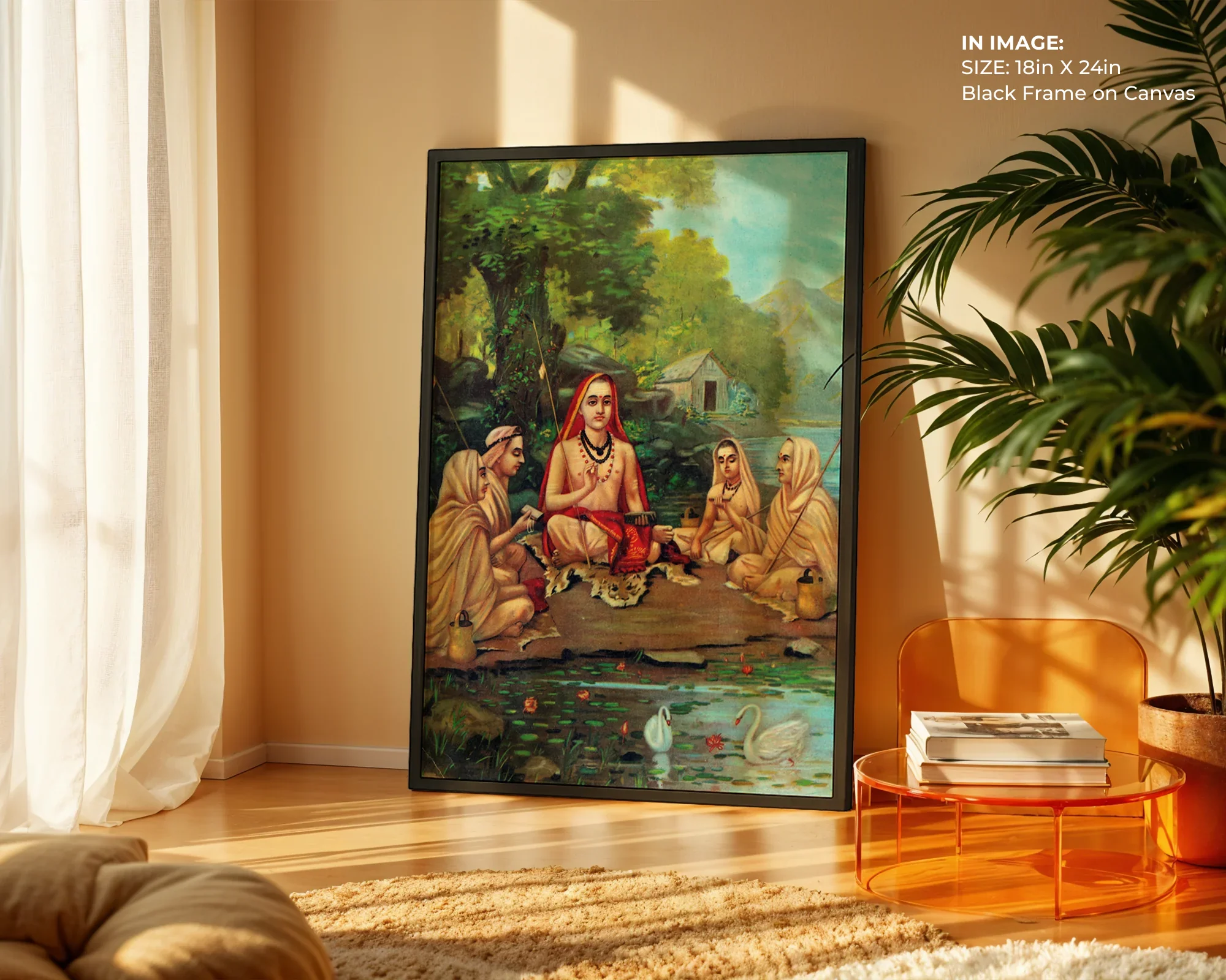 Sankaracharya – Spiritual Wisdom Art - Gallery Image 2