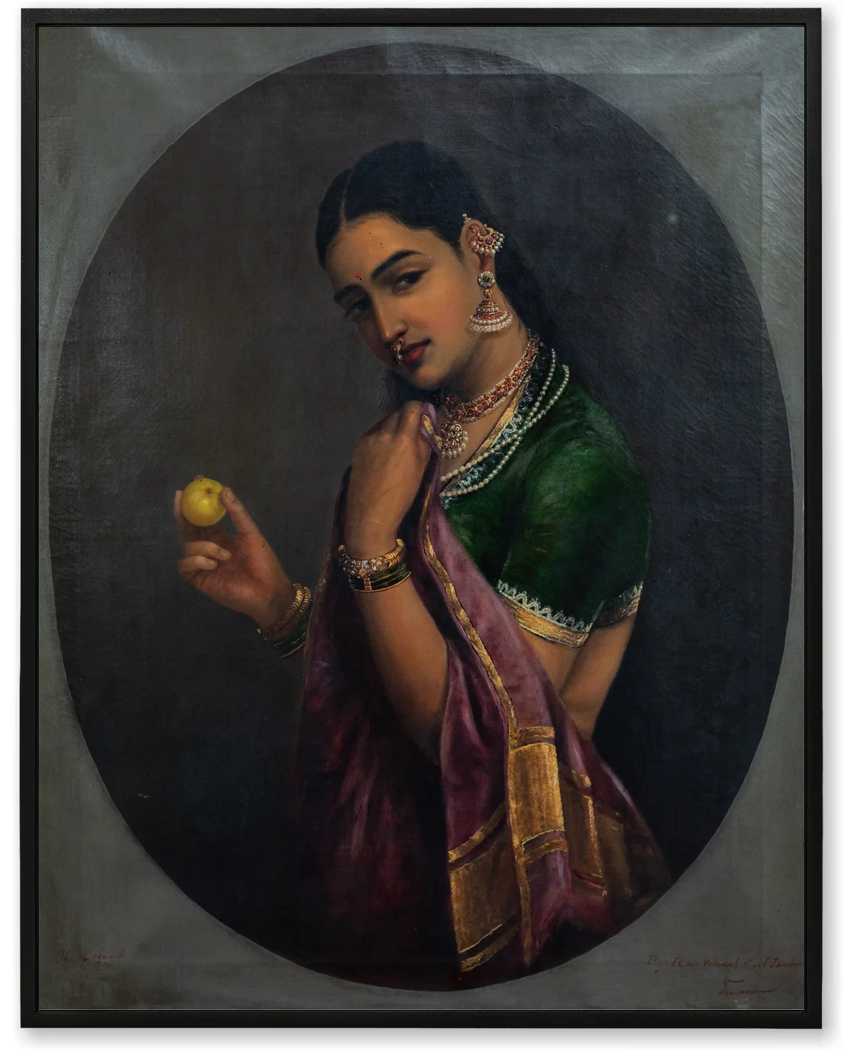 The Coquette – Vintage Indian Portrait