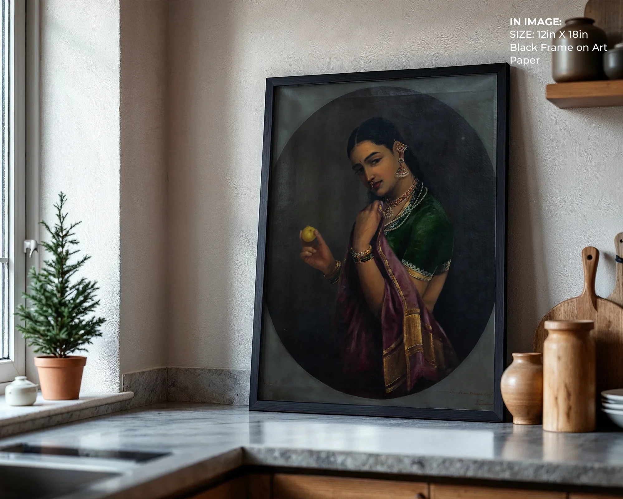 The Coquette – Vintage Indian Portrait - Gallery Image 6