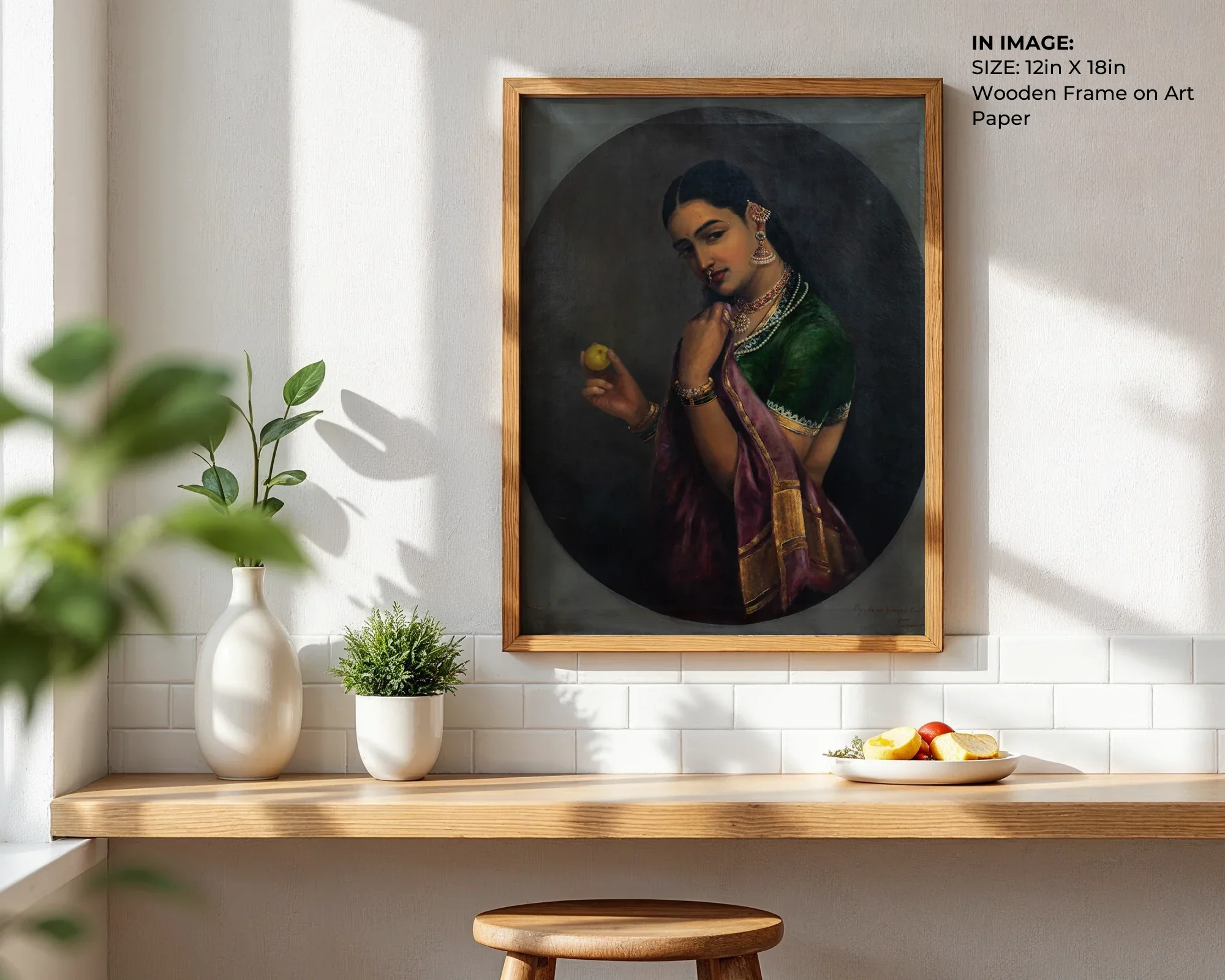 The Coquette – Vintage Indian Portrait - Gallery Image 7