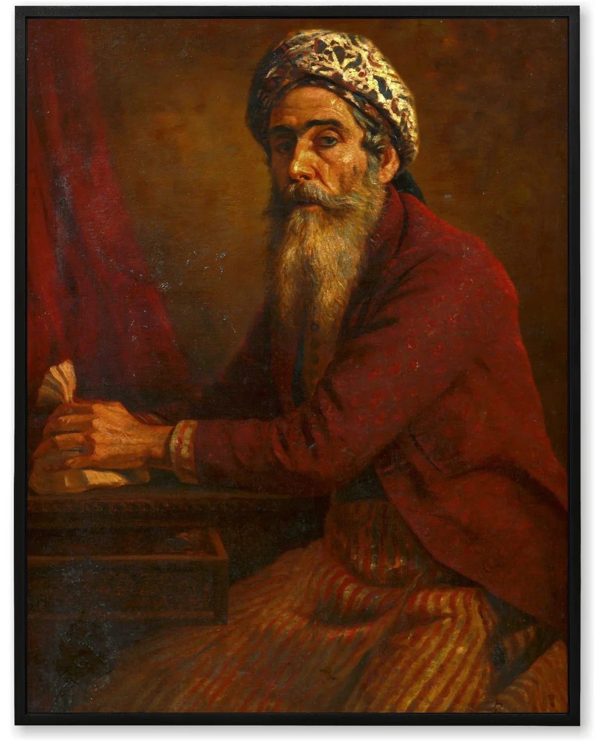 The Miser – Vintage Indian Character Art (1901)