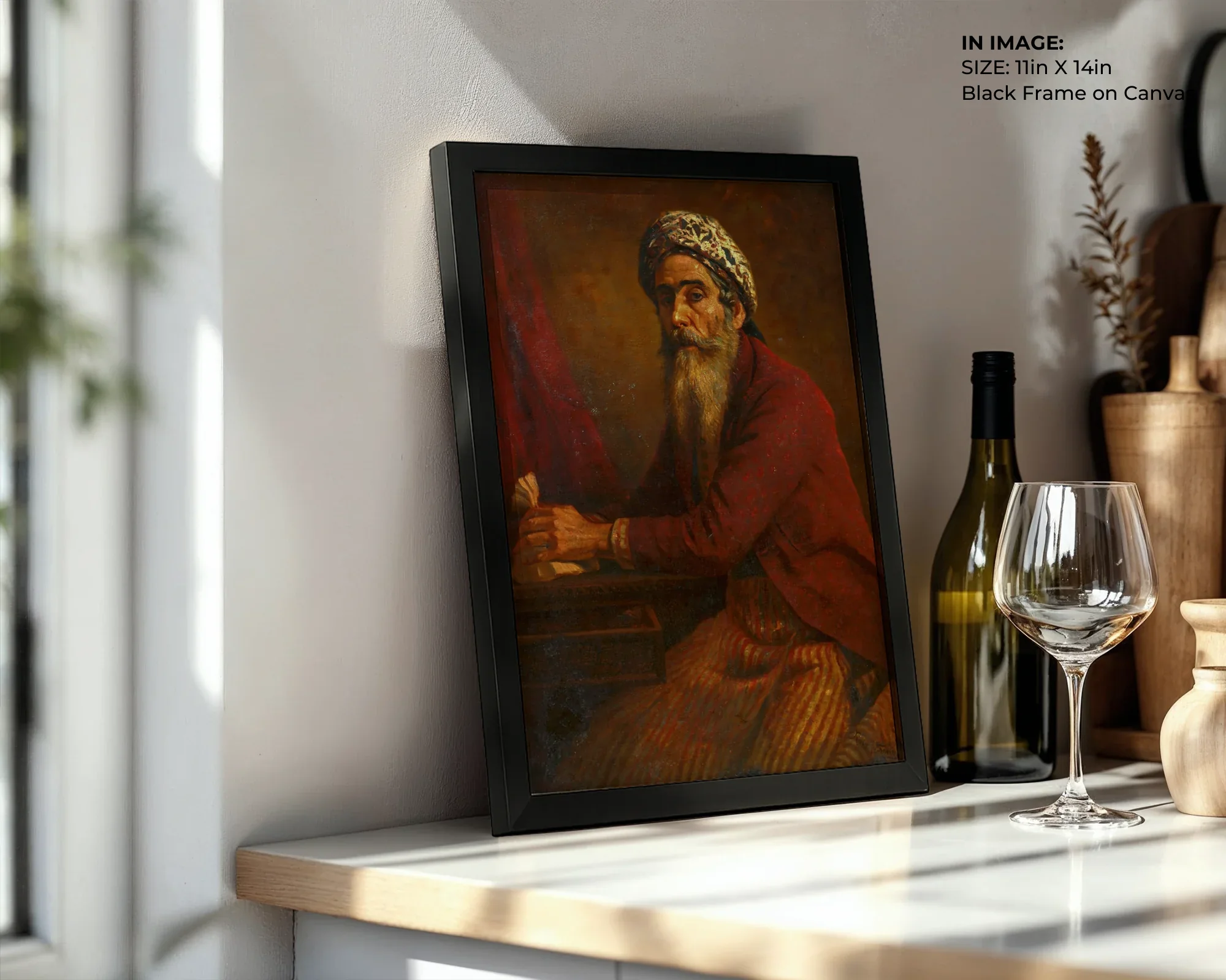 The Miser – Vintage Indian Character Art (1901) - Gallery Image 2
