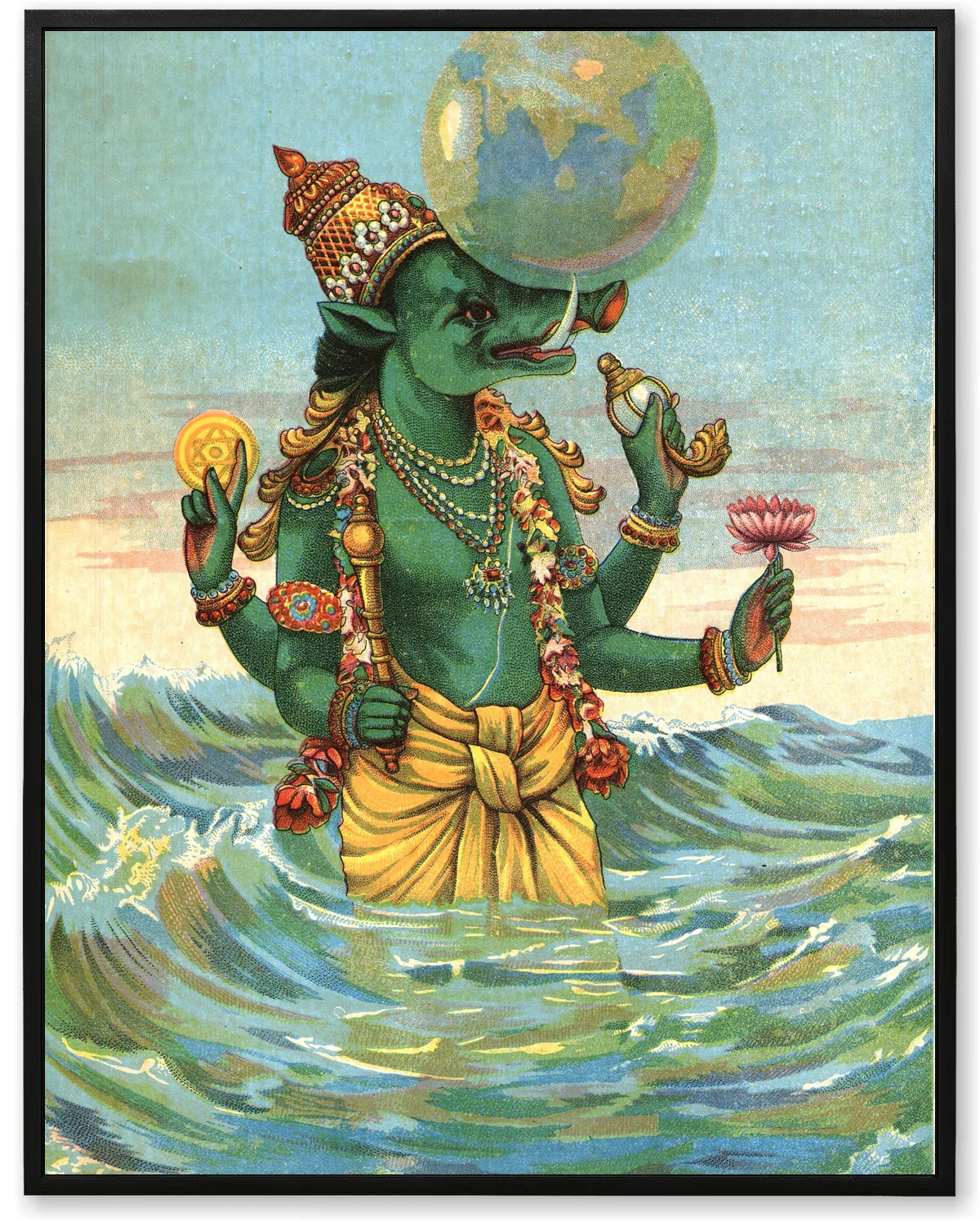 Varaha – Divine Boar Avatar Wall Art