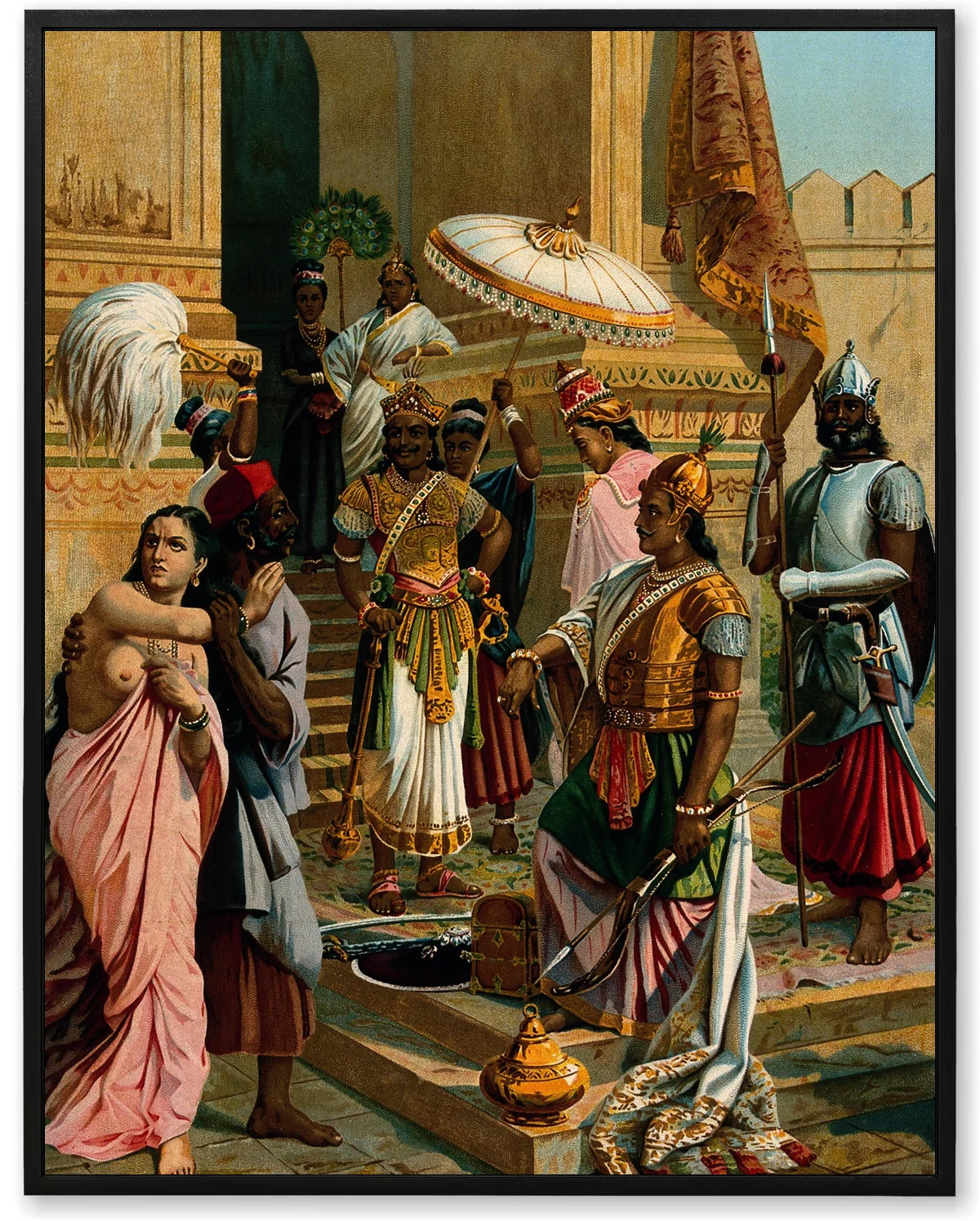 Victory of Indrajit – Epic Triumph Art