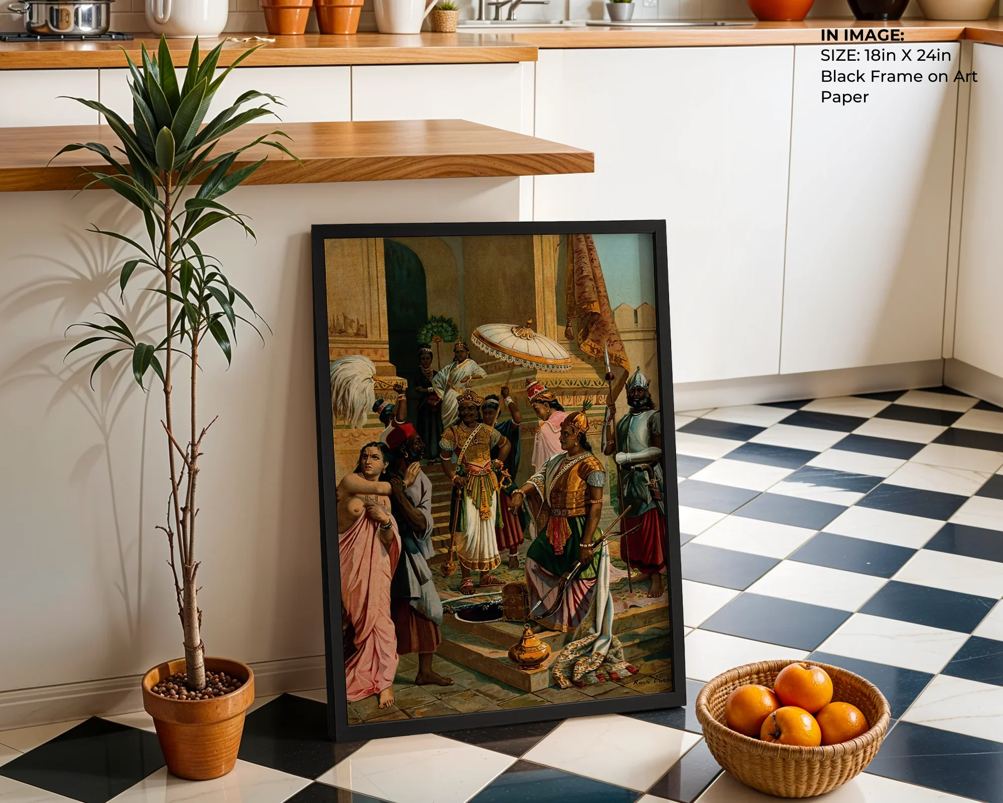 Victory of Indrajit – Epic Triumph Art - Gallery Image 1