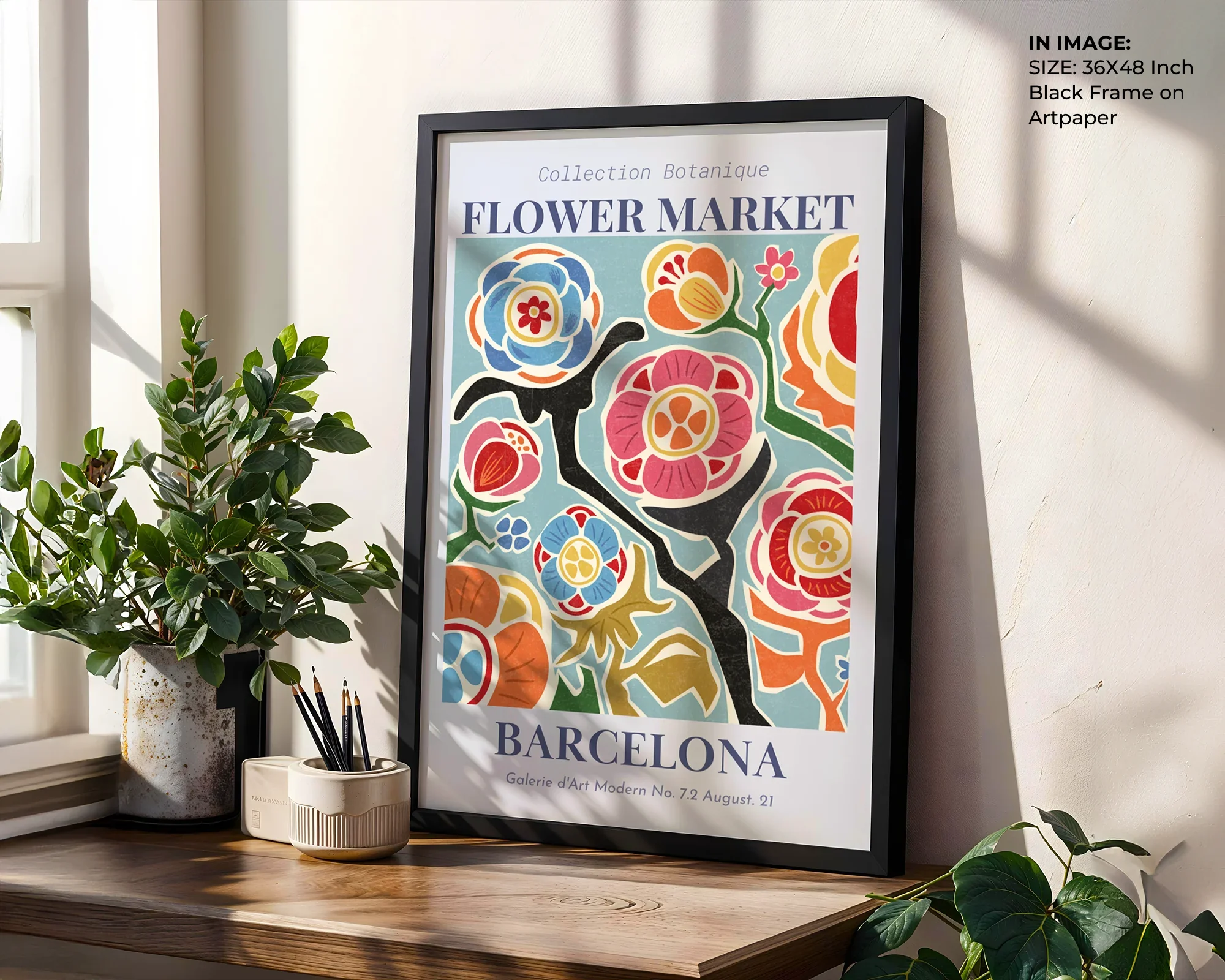 Botanical Flower Market - Gallery Image 1
