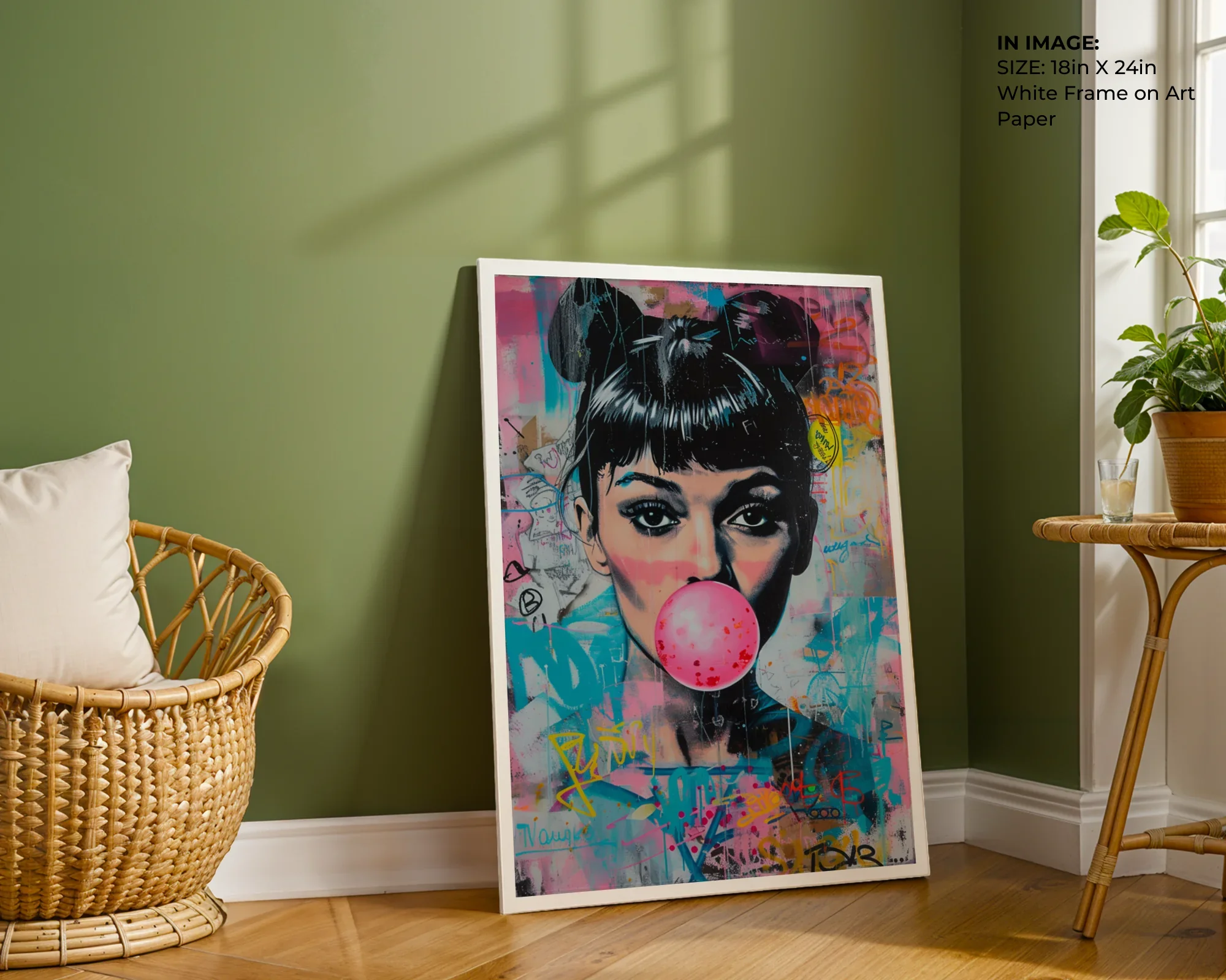 Bubblegum Graffiti - Gallery Image 2