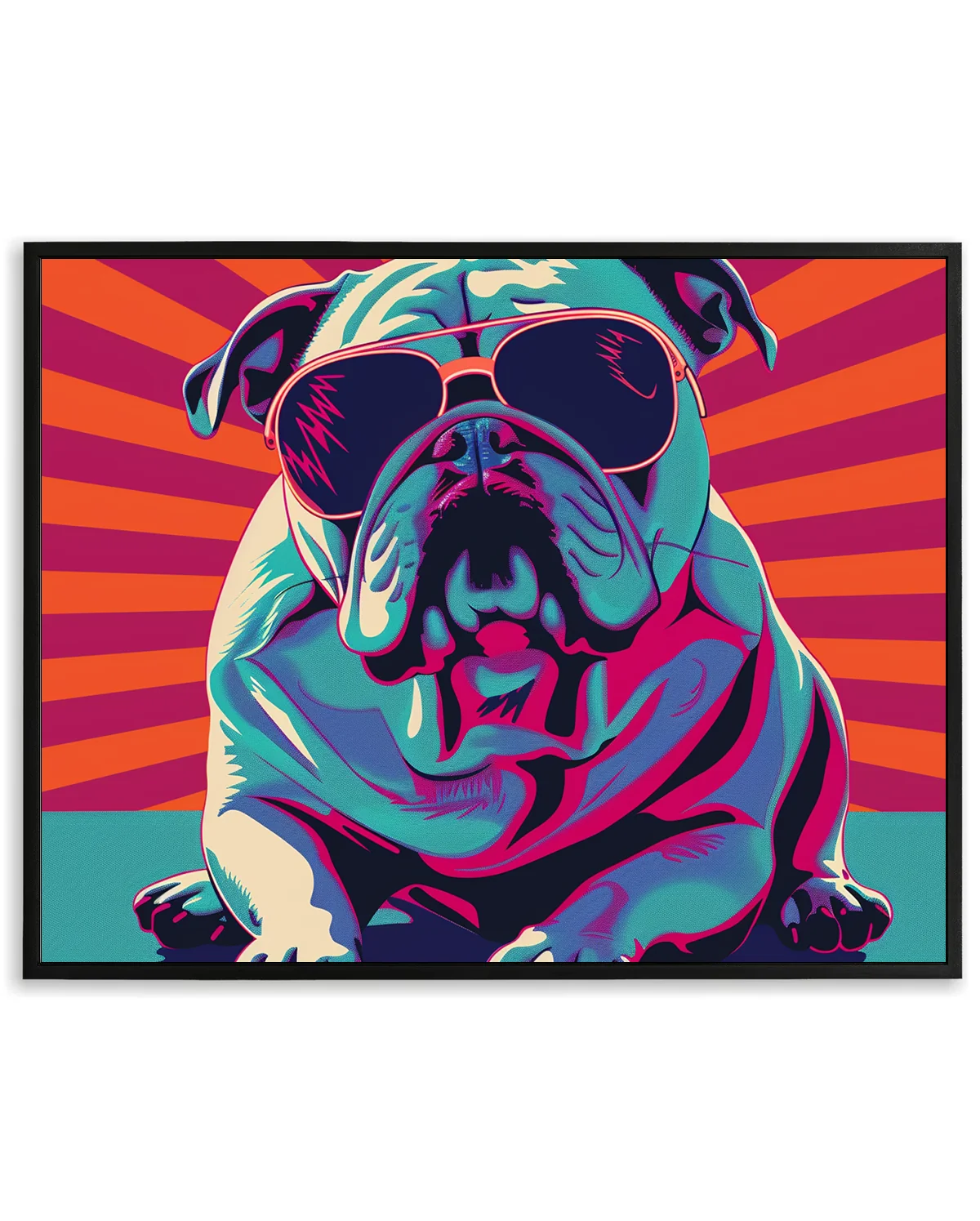 Bulldog Sunset Pop