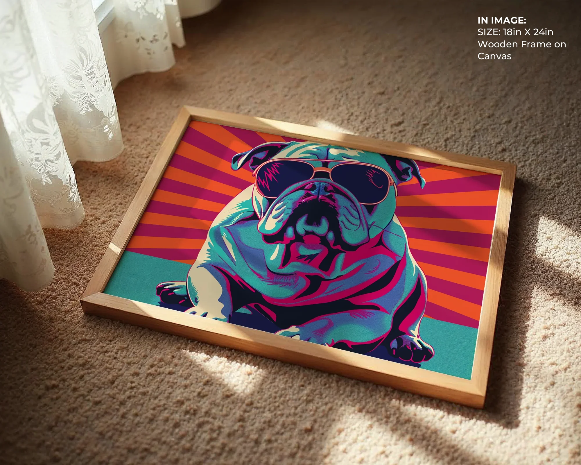 Bulldog Sunset Pop - Gallery Image 3